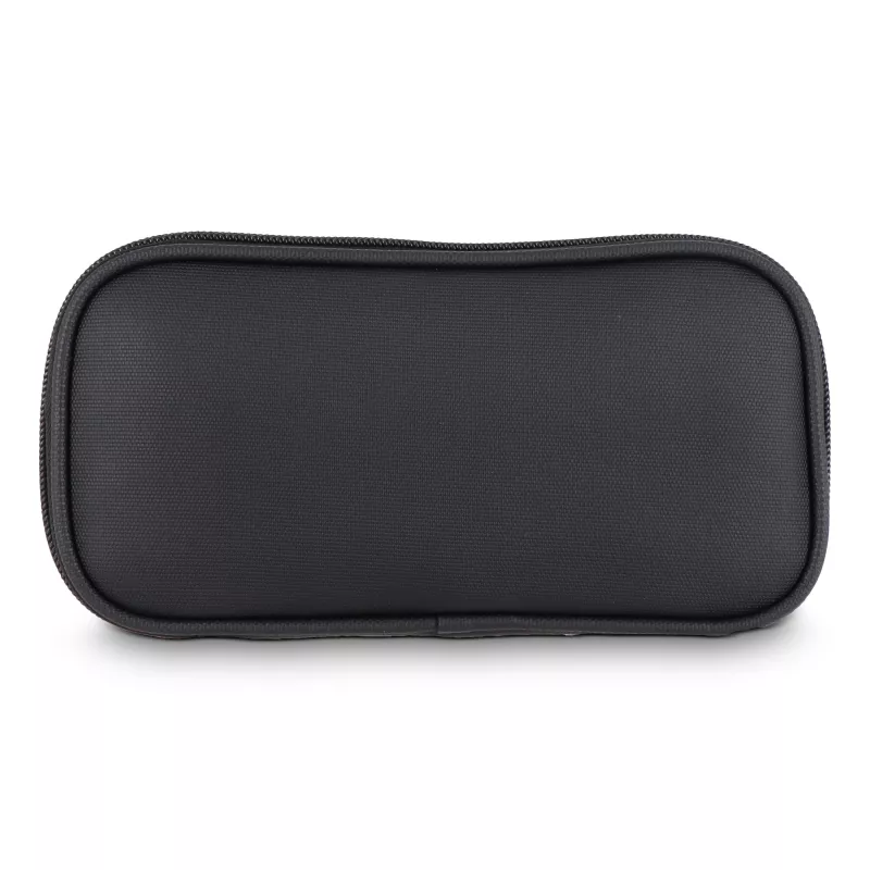 Torba organizacyjna Kyra 210D z powłoką PU z rPET, 20 x 11,5 x 2 cm - czarny (LT95326-N0002)