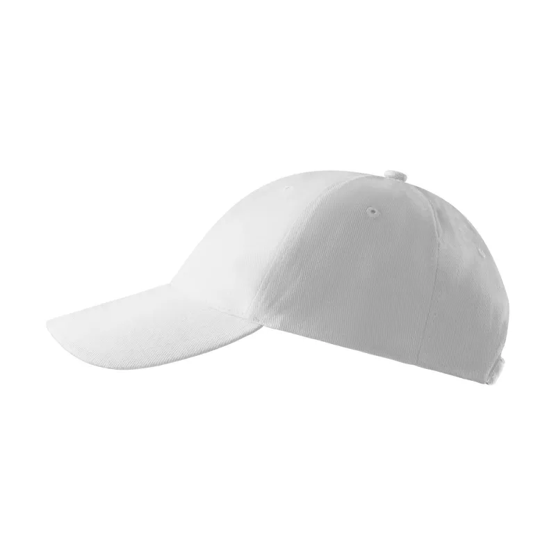 Reklamowa czapka z daszkiem Malfini 6P 305 - Biały (ADLER305-BIAłY)