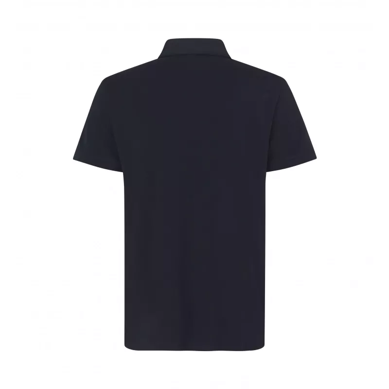 Koszulka bawełniana 185 g/m² ID Polo biznes/Jersey 0534 - Black (0534-BLACK)