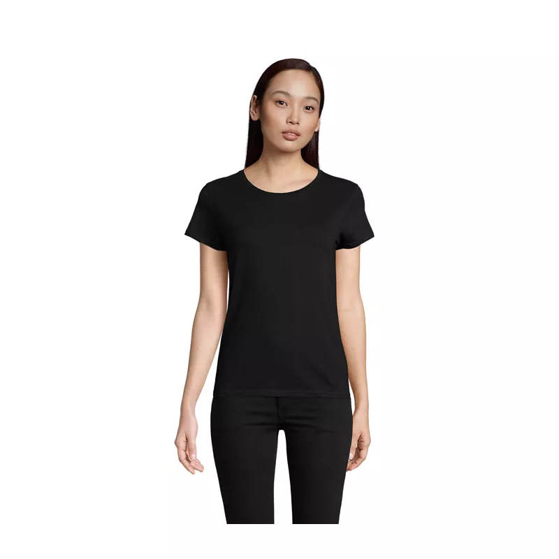 Koszulka organiczna 175 g/m² Sol's PIONEER WOMEN - Deep Black (S03579-DB)
