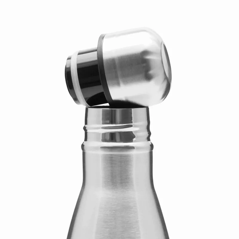 Butelka próżniowa o podwójnych ściankach - srebrny (56-0304430)