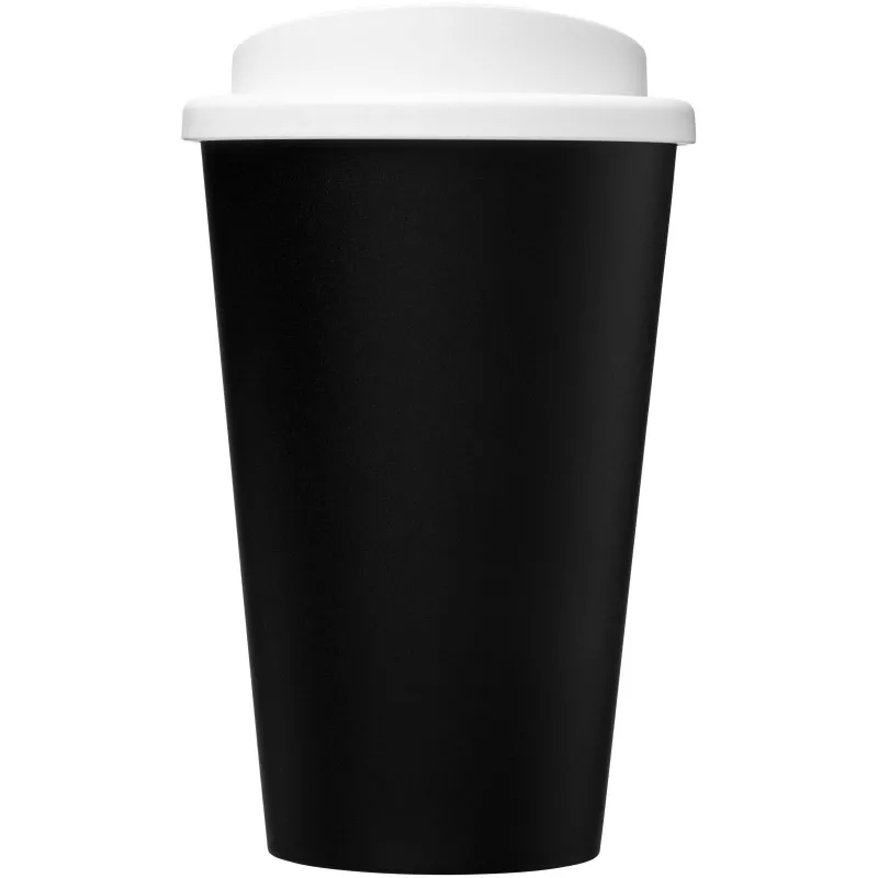 Kubek termiczny z serii Americano® o pojemności 350 ml - Biały-Czarny (21000101)