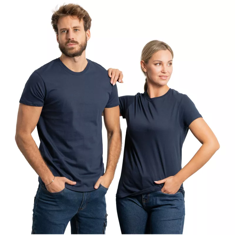 MAX w 72h !!! Koszulka reklamowa ROLY ATOMIC bawełna 150 g/m² - Czarny (R6424-BLACK)