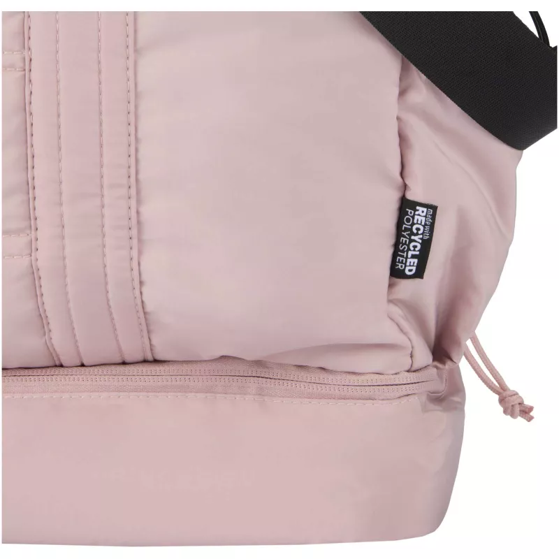 Puffer torba podróżna z certyfikatem GRS z recyklingu z izolowanym dnem, 30 l  - Dusty Pink (13011570)