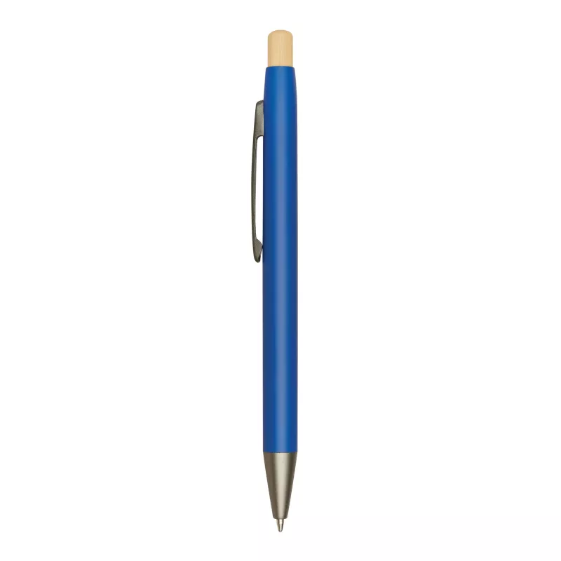 Długopis aluminiowy BAMBOO PUSHER - niebieski (56-1102254)