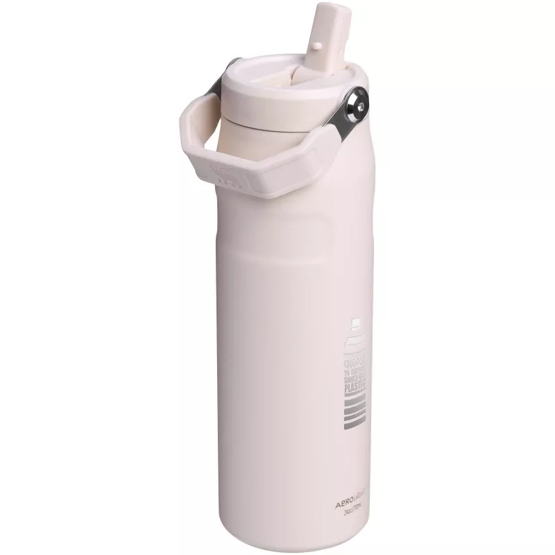 Butelka na wodę Stanley IceFlow™ 2.0 o pojemności 700 ml ze słomką - Jasnoróżowy (10088541)