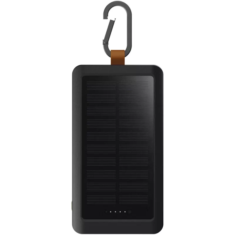 Xtorm XG2S101 Go2 powerbank solarny o pojemności 10.000 mAh i mocy 15 W ze światłem  - Ciemnografitowy (12447984)