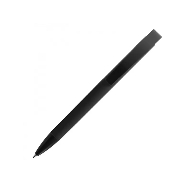 Długopis plastikowy z metalowym klipem BRESCIA - czarny (009903)