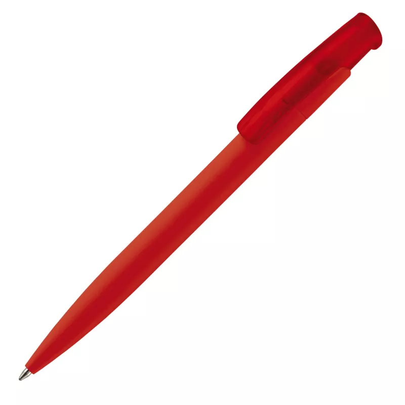 Długopis plastikowy Avalon soft touch - czerwony (LT87947-N0021)