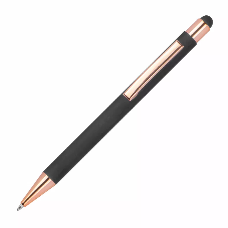 Długopis metalowy touch pen soft touch MIRAMAR - ciemnoszary (432877)