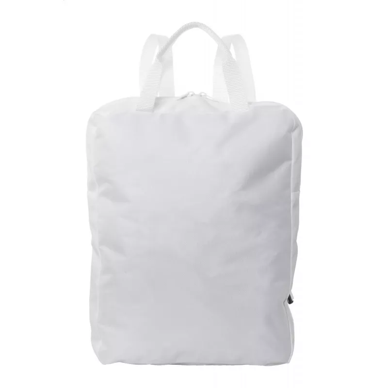 SuboBag Slimback personalizowany plecak na laptopa RPET - biały (AP716831-01)