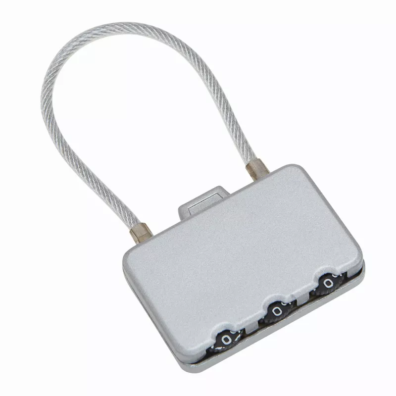 Zamek szyfrowy - srebrny (56-0216603)