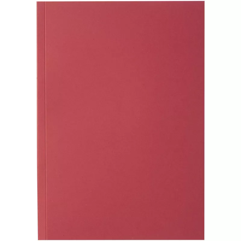 Notatnik A5 Novella Austen z miękką okładką z materiału z recyklingu, 50 kartek - Czerwony (21024921)