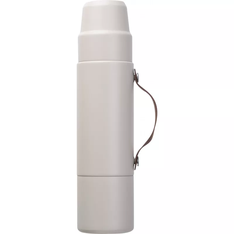 Termos stalowy z recyklingu LE BOURGET MoLu 1000 ml - beżowy (535213)