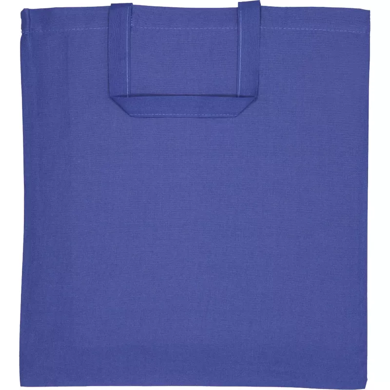 Torba bawełniana z krótkim uchem 140 g/m2 MARSHALL - niebieski (6068004)
