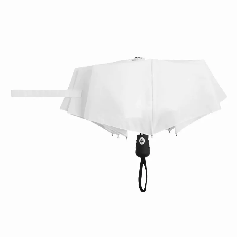 Automatyczny, wiatroodporny, kieszonkowy parasol - biały (56-0101182)