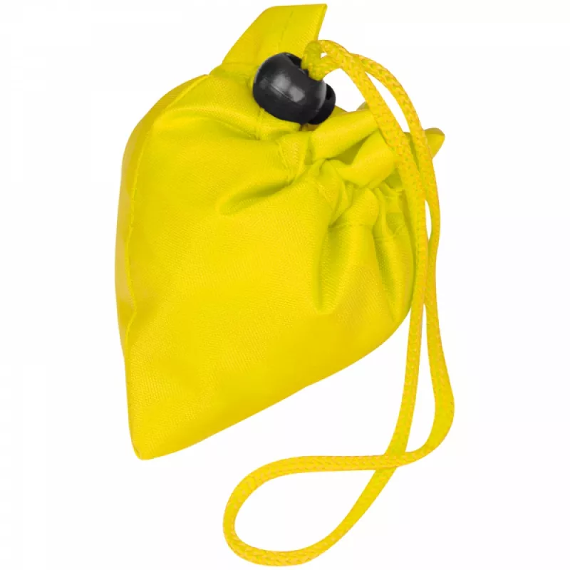 Składana torba poliestrowa na zakupy - żółty (6072408)