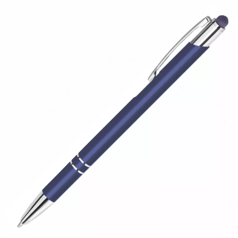 Metalowy długopis reklamowy BELLO Touch Pen - granatowy (BELLO-24)