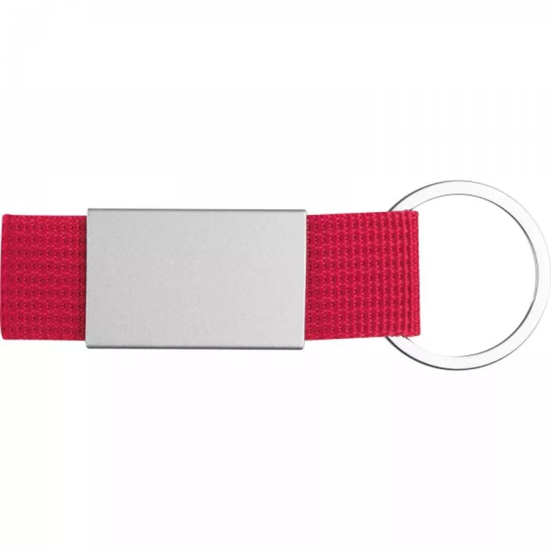 Brelok metalowy MARC - czerwony (9095705)