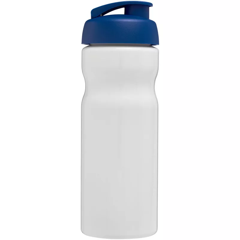 Bidon H2O Base® o pojemności 650 ml z wieczkiem zaciskowym - Biały-Niebieski (21004517)