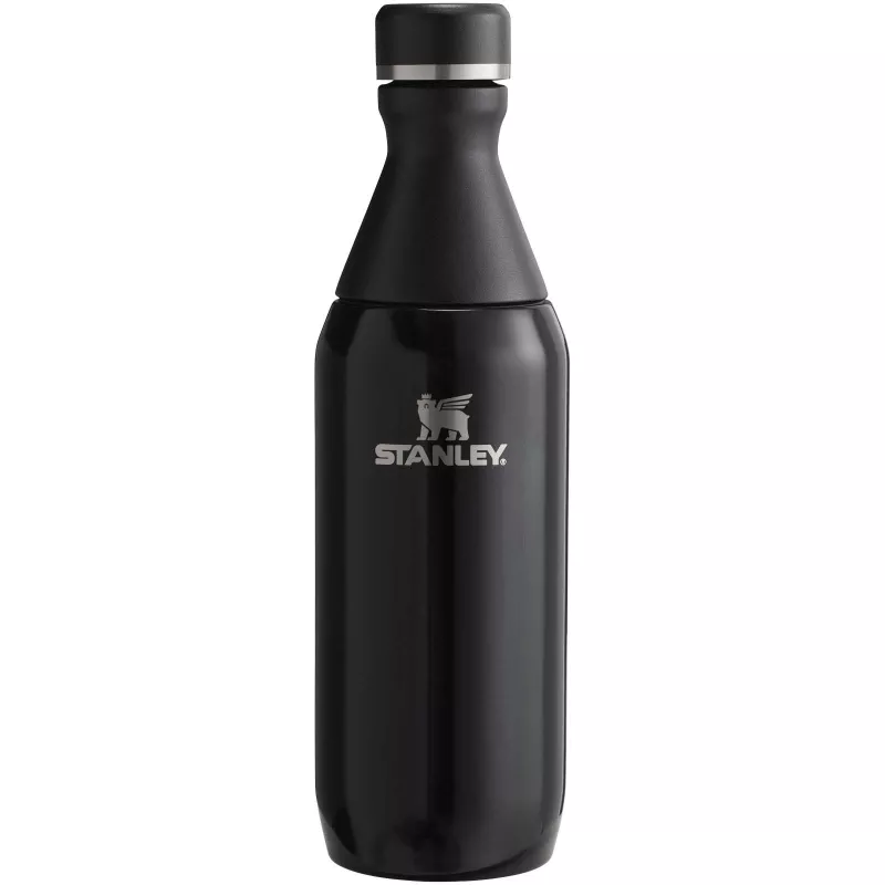 Stanley All Day Slim butelka na wodę o pojemności 350 ml - Czarny błyszczący (10088390)