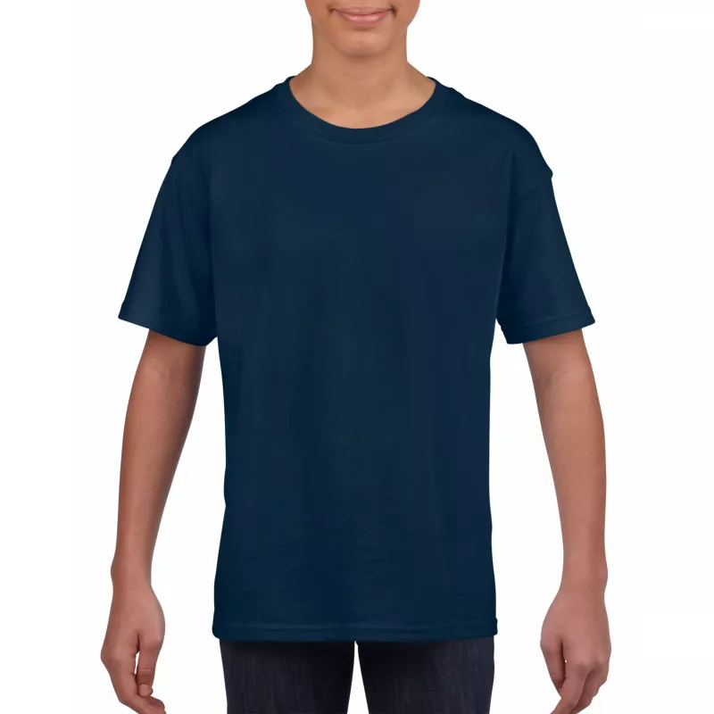 Koszulka bawełniana 150 g/m² Gildan SoftStyle™ - DZIECIĘCA - Navy (64000B-NAVY)