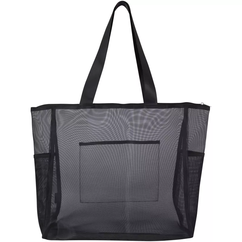 Mesh torba na zakupy 23 l z recyklingu z certyfikatem GRS - Czarny (13013890)