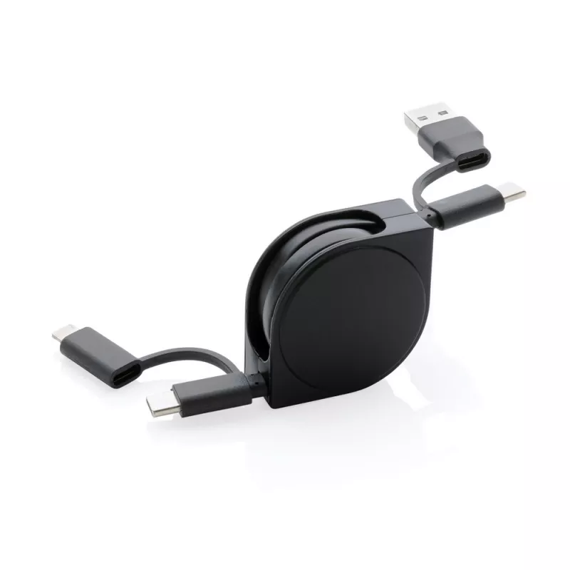 Kabel do ładowania 6 w 1 - czarny (P302.661)