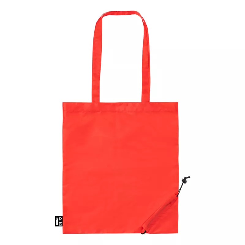 Berber torba składana RPET - czerwony (AP809528-05)
