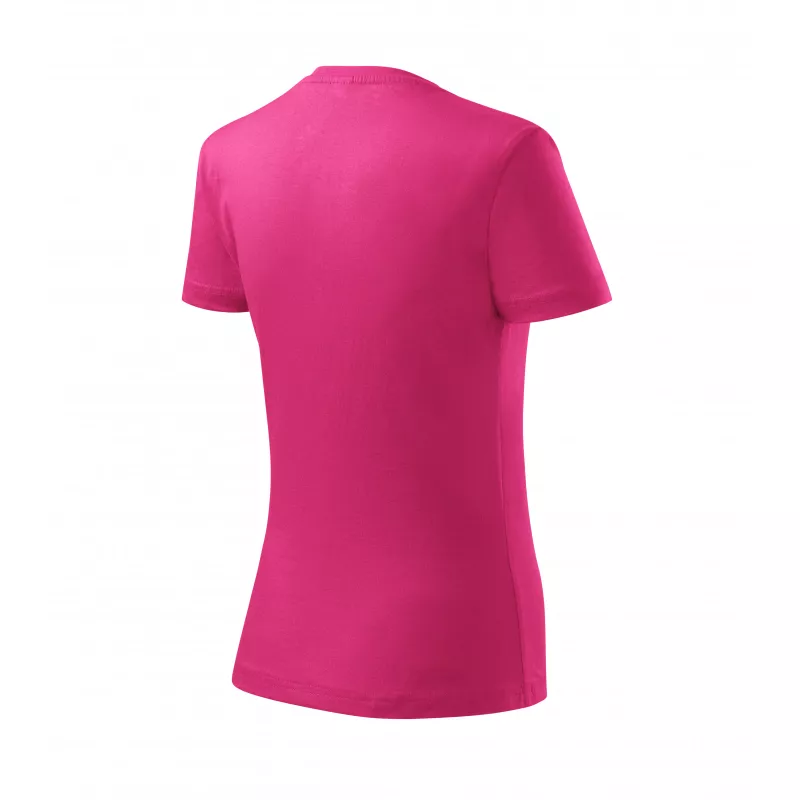 Damska koszulka bawełniana 145 g/m² MALFINI CLASSIC NEW 133 - Czerwień purpurowa (ADLER133-CZERWIEń PURPUROWA)