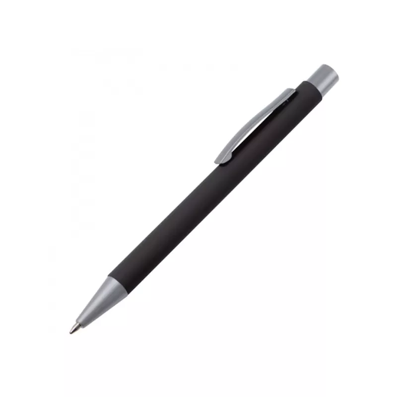 Metalowy długopis reklamowy ABU DHABI - czarny (093503)