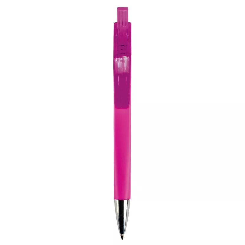 Miękki w dotyku długopis Riva - różowy (LT80836-N0076)