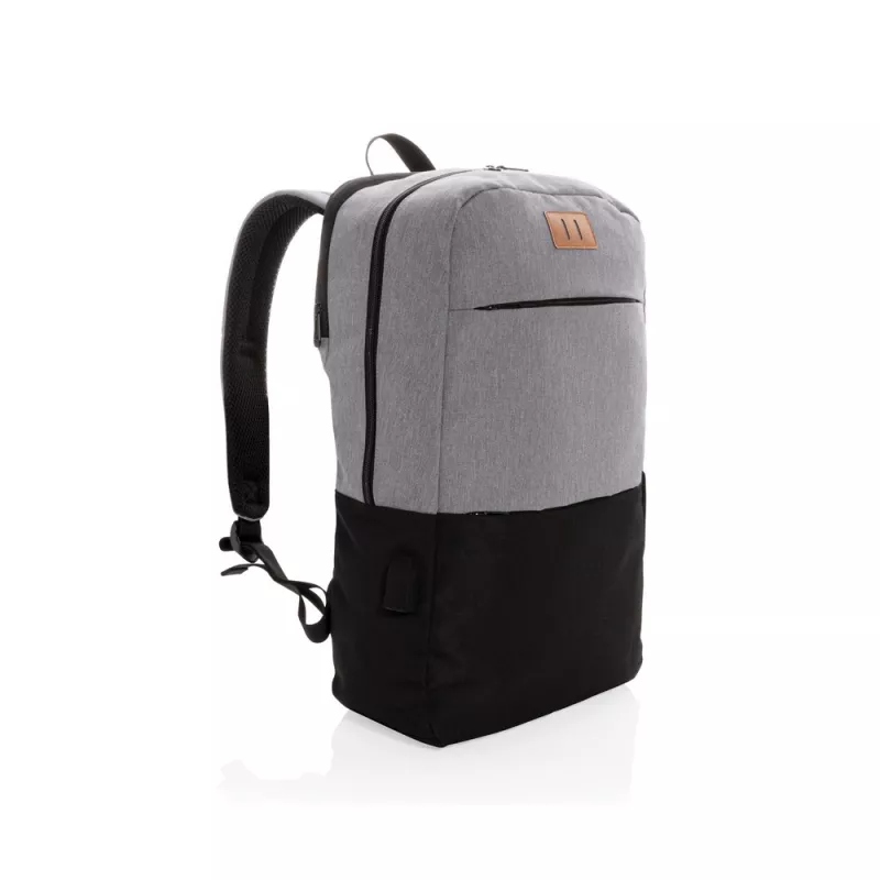 Plecak na laptopa 15,6", ochrona RFID - czarny (P760.051)