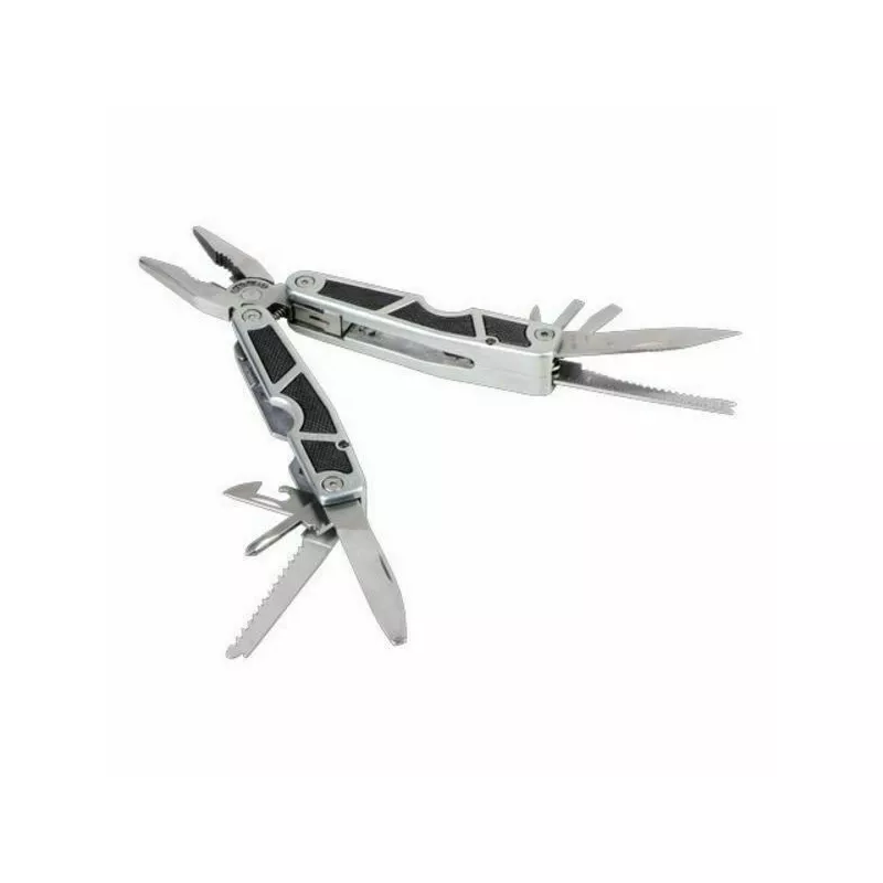 Narzędzie wielofunkcyjne z latarką Survivor - czarny (R17536.A)