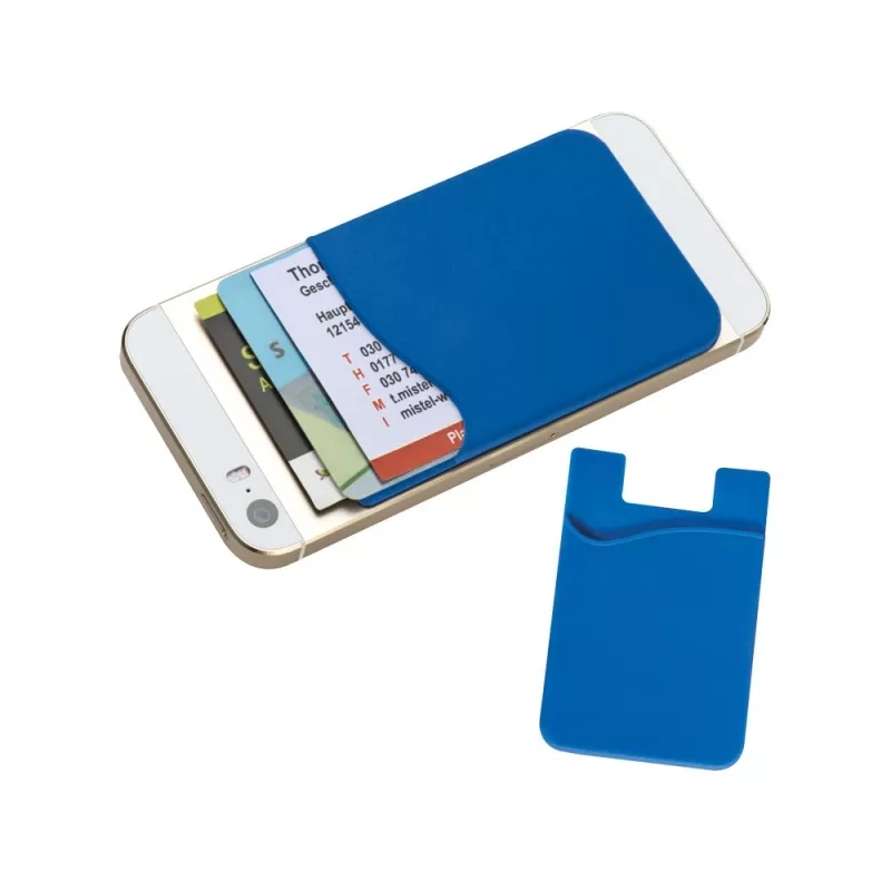 Pokrowiec na kartę do smartfona BORDEAUX - niebieski (286404)