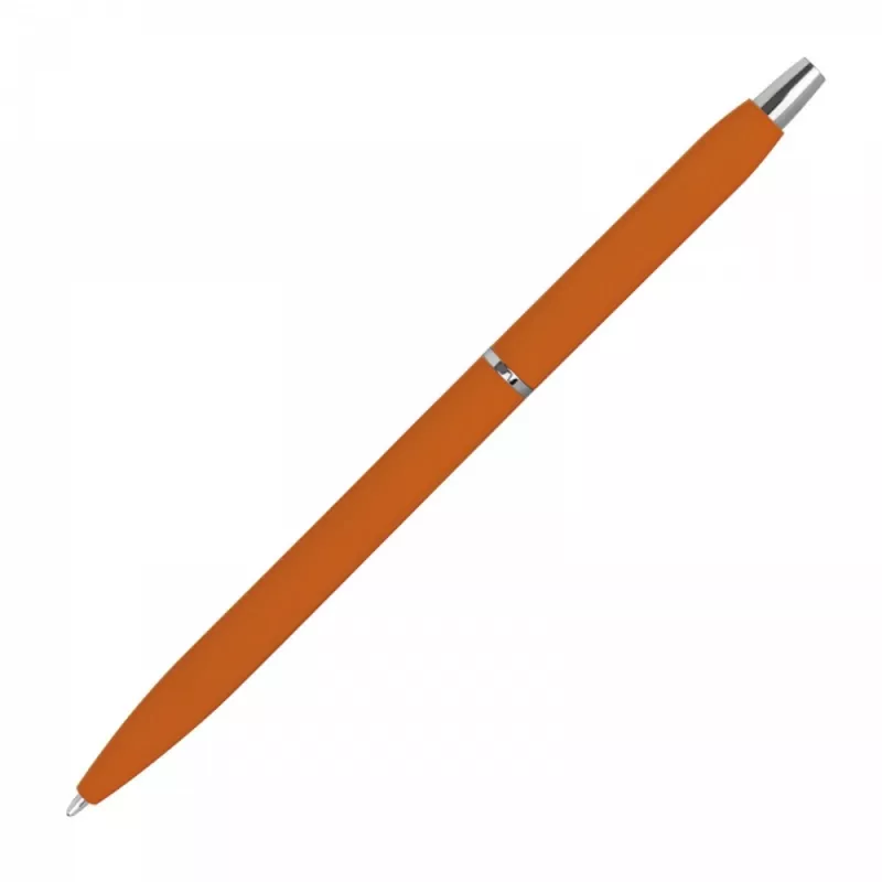 Długopis metalowy soft touch CRISTINA - pomarańczowy (1071510)