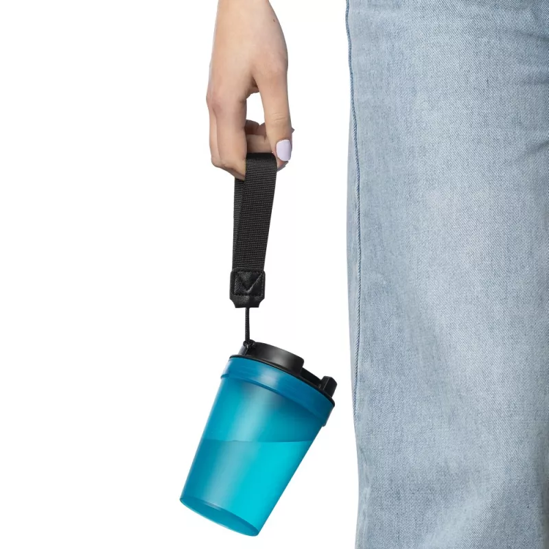 Kubek podróżny 350 ml - błękitny (VB287-23)