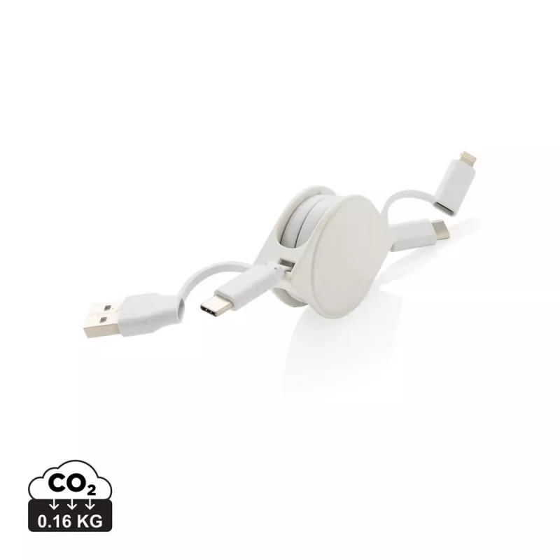 Kabel do ładowania 6 w 1 - biały (P302.663)