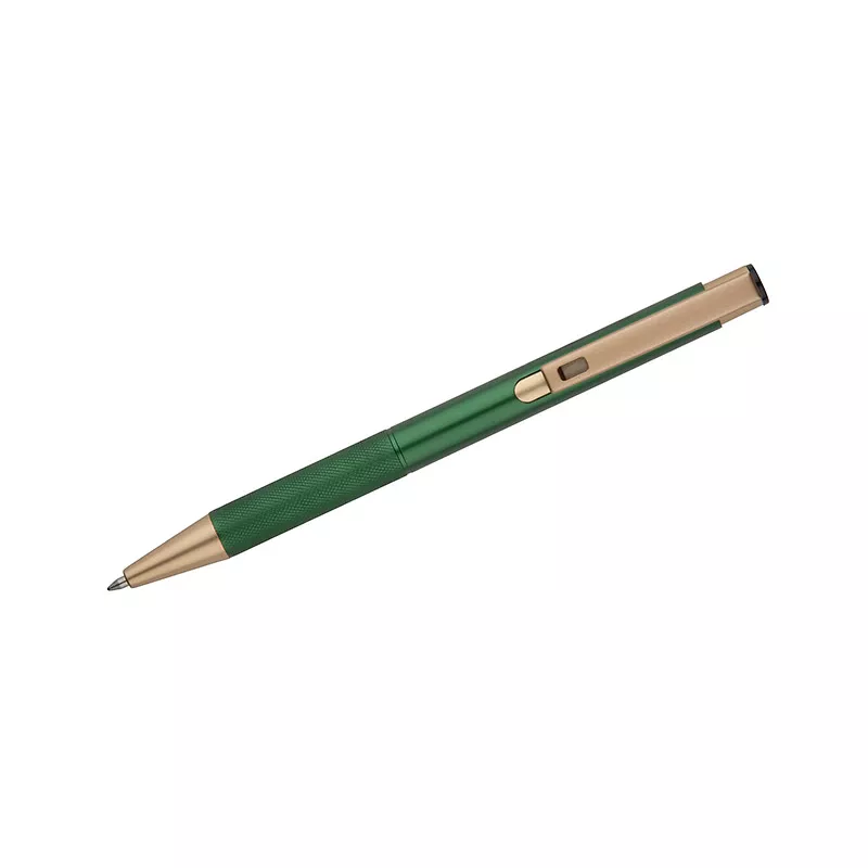 Długopis reklamowy metalowy VITE - zielony (19689-05)