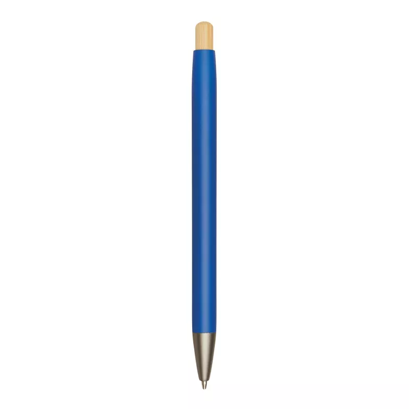 Długopis aluminiowy BAMBOO PUSHER - niebieski (56-1102254)