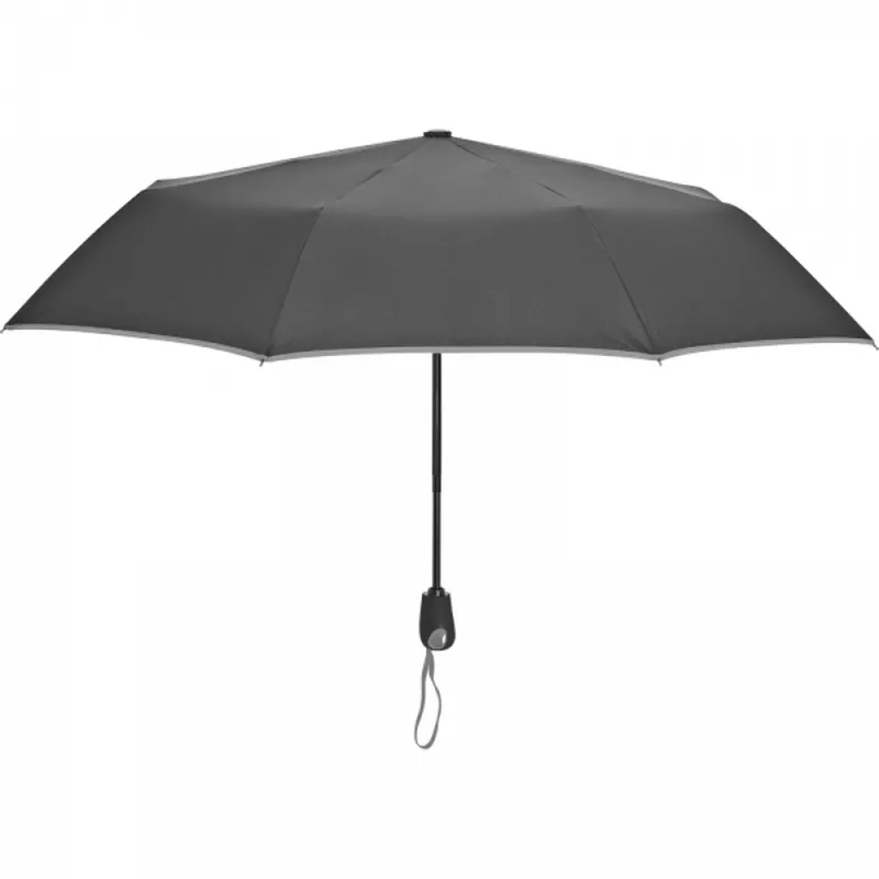 Parasol automatyczny ø100 cm BARTOLOME - szary (4351807)