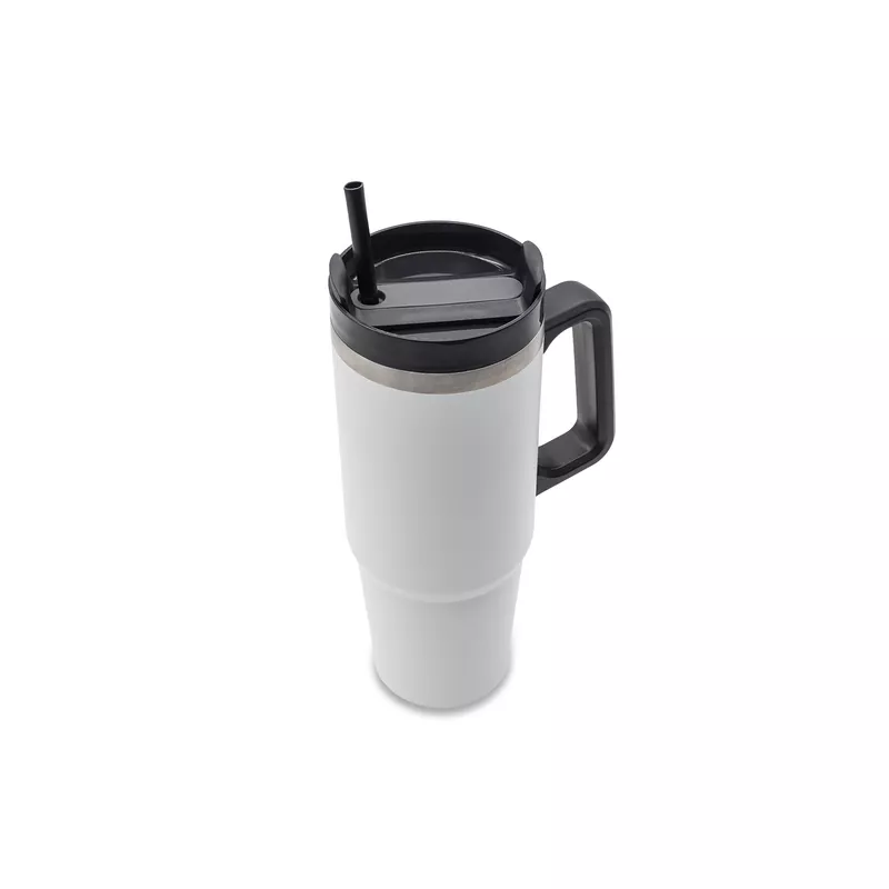 Kubek termiczny 900 ml Nevada - biały (R08777.06)