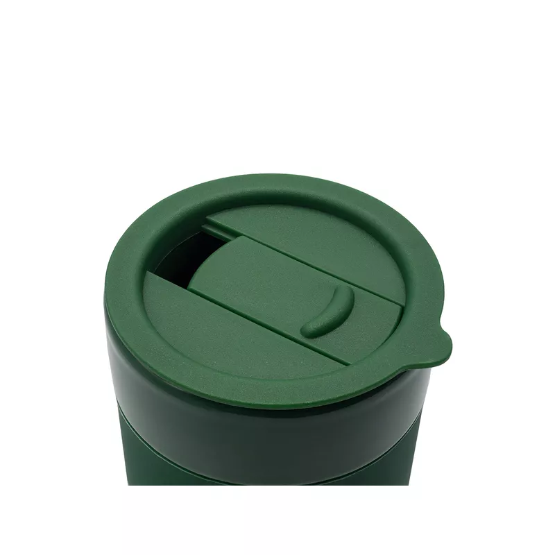 Kubek ceramiczny Caldo 370 ml - ciemny zielony (R85322.51)