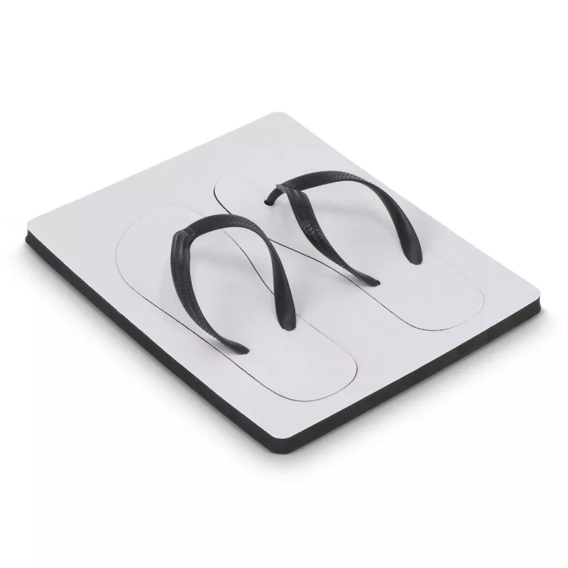 Klapki, japonki rozmiar S 35/38 sublimacja - biały (LT90106-N0001)