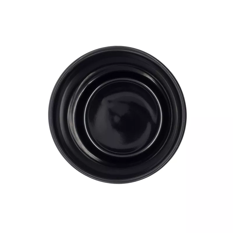 Kubek ceramiczny Caldo 370 ml - czarny (R85322.02)