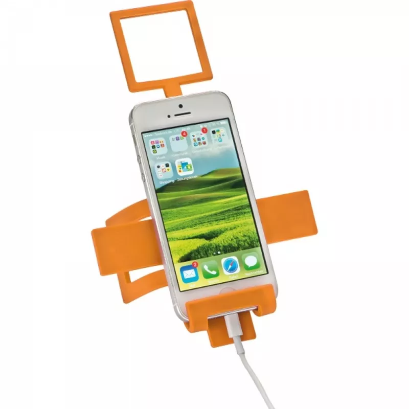 Uchwyt na telefon PENELOPE - pomarańczowy (2346010)