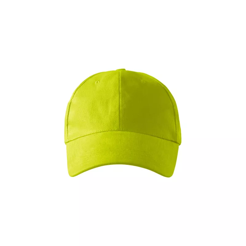 Dziecięca czapka z daszkiem 340 g/m² 6P KIDS 303 - Limetka (ADLER303-LIMETKA)