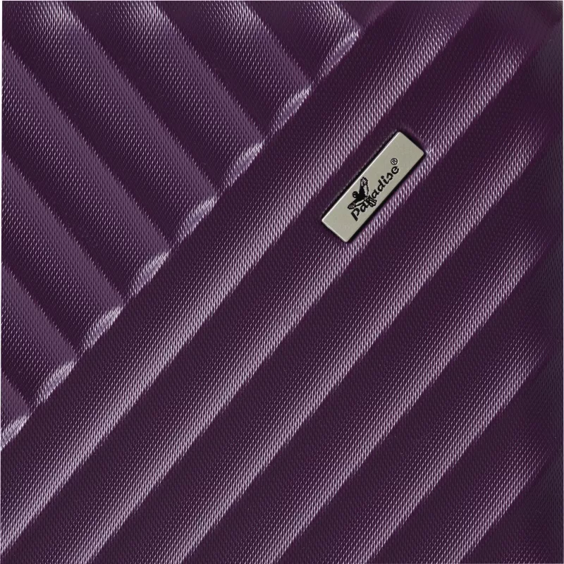 Zestaw walizek - fioletowy (56-2220009)