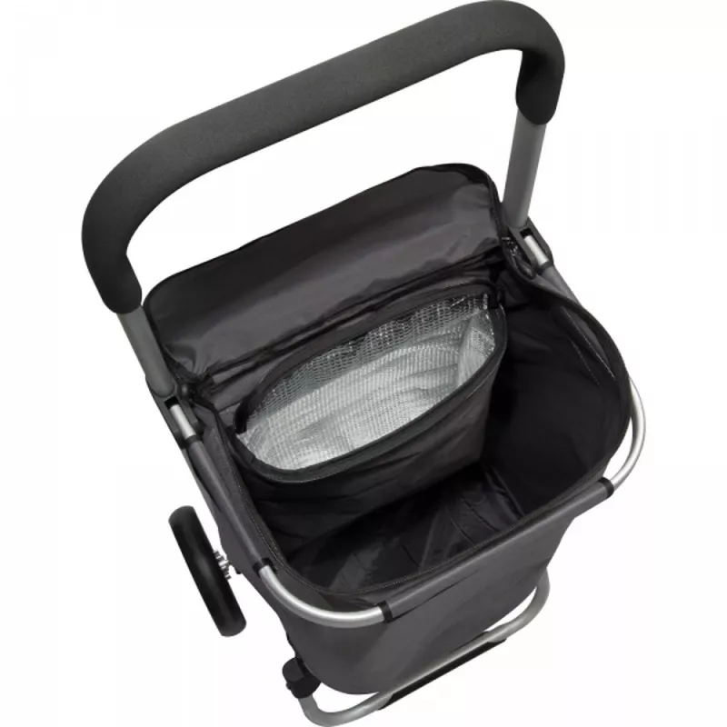 Wózek na zakupy HARALD - ciemnoszary (6006377)