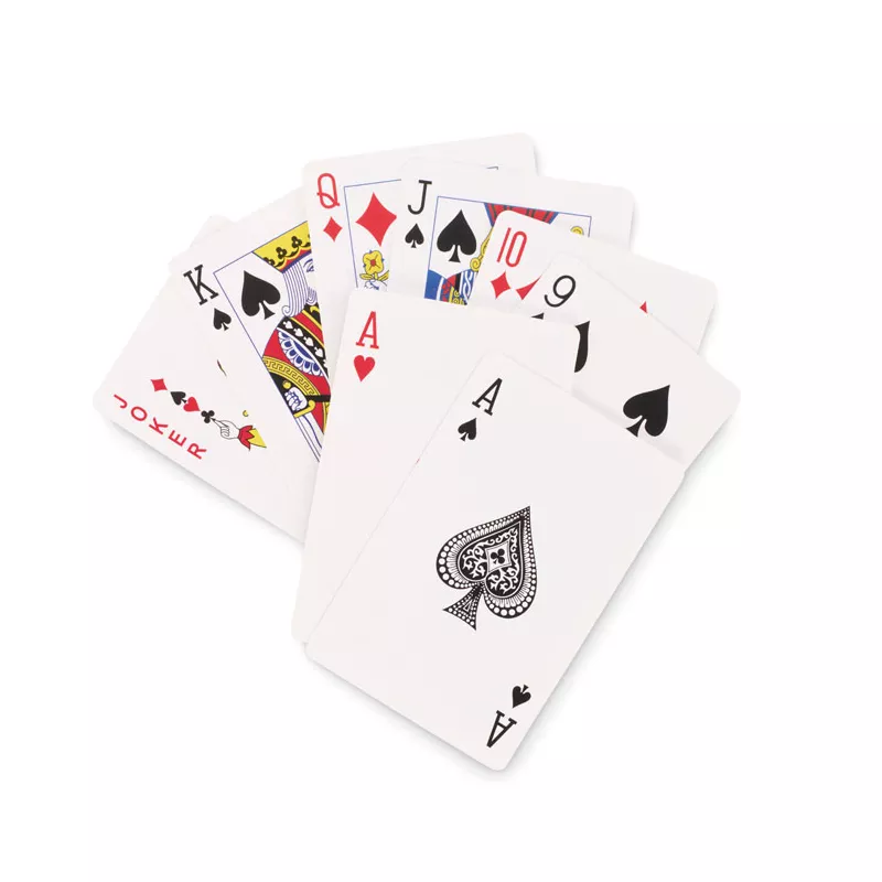 Karty do gry 2 talie w etui PLAYCARD - Przezroczysty (MO2532-22)